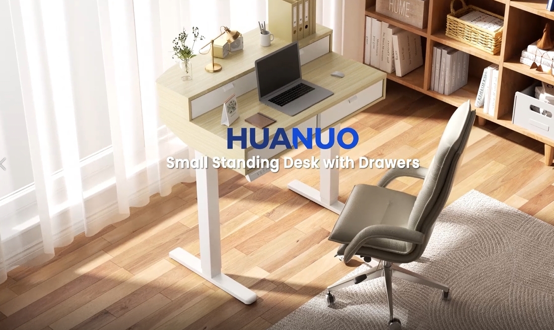 QUATTRO DESK 3連休セール1万円引き Amazon.com: HUANUO 32 X 20 inch Electric Standing Desk with 4